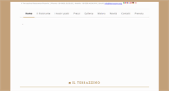 Desktop Screenshot of ilterrazzino.org